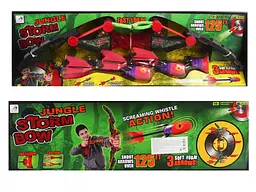 Лук A-toys 57 см з 3 м'якими стрілами AX1020D