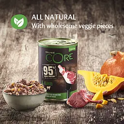 Консерви для собак Wellness CORE Single Protein Lamb with Pumpkin з ягнятком - мініатюра 2