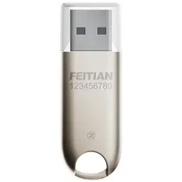 Апаратний ключ безпеки Feitian BioPass FIDO2 Plus FIDO FT-K45, USB Type A, Fingerprint. (FT-K45) - мініатюра 2