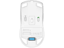Миша A4Tech Fstyler FB50C Plus Wireless/Bluetooth White - мініатюра 2