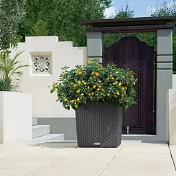 Вазон Lechuza Cube Cottage 40 білий (15380) - мініатюра 7