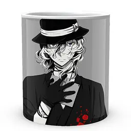 Кухоль GeekLand Bungou Stray Dogs Проза Бродячих Псів Чуя BSD 24 330 мл білий - мініатюра 2