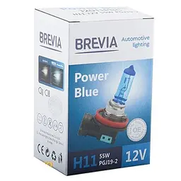 Автолампа галогенна Brevia Power Blue / H11 / 55W / 12V / 4200K 1 шт (12011PBC)