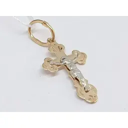 Золотий хрестик Tango. Розп'яття Христа. 230014 - мініатюра 2