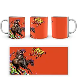 Кухоль GeekLand JoJo's Bizarre Adventure Неймовірні пригоди ДжоДжо:Гонка сталева куля JJSBR 07 330 мл білий - мініатюра 4