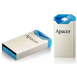 USB флеш накопичувач Apacer 64GB AH111 Blue USB 2.0 (AP64GAH111U-1) - мініатюра 4