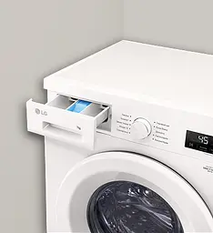 Пральна машина LG фронтальна, 7кг, 1200, A+++, 44см, дисплей, пара, інвертор, білий (F2Y1HS3W) - мініатюра 7