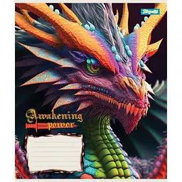 Зошит учнівський "Dragon" 1 вересня 766263 12 аркушів (4823092274236)(SC)
