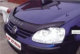 Дефлектор капоту мухобійка Volkswagen Golf 5 2003- - мініатюра 2