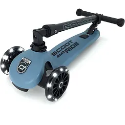 Самокат Scoot and Ride Highwaykick-3 сіро-синій (SR-96347) - мініатюра 4