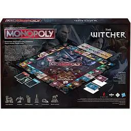 Настільна гра Winning Moves Witcher Monopoly UK - мініатюра 3