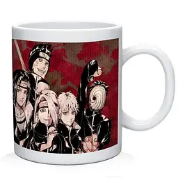 Кухоль GeekLand Наруто Naruto Акацукі NA.02.070 330 мл білий - мініатюра 3