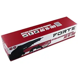 Кутова шліфувальна машина Forte AG 16-180 (87485) - мініатюра 5
