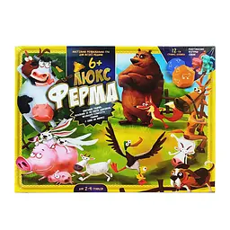 Гра настільна БІЛ "Ферма ЛЮКС" УКР. Danko Toys 40х5х30 см det0005981