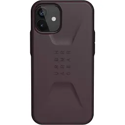 Оригінальний протиударний чохол UAG Civilian для iPhone 12 Mini (5.4") Eggplant (11234D114949)