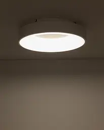 Світильник стельовий Nowodvorski 11200 Nikki Round LED 1x32W 3000K 2700Lm IP20 білий - мініатюра 2