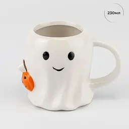 Чашка Elisey Halloween біла 230 мл (4008-004) - мініатюра 3