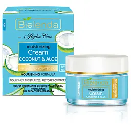 Крем для обличчя Bielenda Hydra Care кокос та алое зволожуючий 50 мл - мініатюра 3