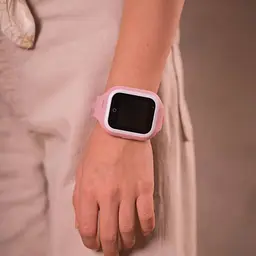 Дитячий розумний GPS годинник Wonlex KT21 Pink з відеодзвінком (SBWKT21P) - мініатюра 3