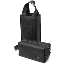 Чоловіча шкіряна косметичка GRANDE PELLE 22х12х10 см acs0018592 - мініатюра 5