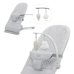 Шезлонг-гойдалка Kinderkraft Mimi Nordic Breeze (KBMIMI00NOR0000) - мініатюра 3