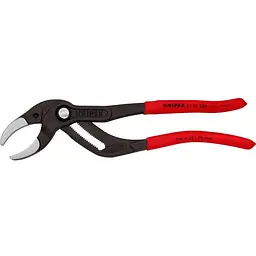 Кліщі трубні сантехнічні переставні, Ø80мм KNIPEX 81 01 250, фосфатовані