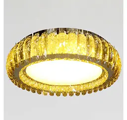 Стельова кришталева LED-люстра Artlight MT005/500CH, хром і медове скло, 100 Вт, від 10-18 м² - мініатюра 6