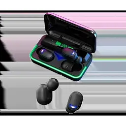 Навушники бездротові XPRO E-10 Bluetooth з Power bank чорні (Bluetooth E-10_400) - мініатюра 7