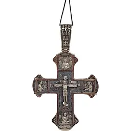 Золотий хрестик Харківська ювелірна фабрика. Розп'яття Христа. 11520-Ч ЄВРО
