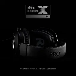 Ігрова гарнітура Logitech G Pro X Gaming Headset Black (981-000818) - мініатюра 2