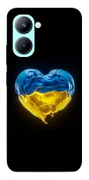 Чохол Demsky Серце України для Realme C33