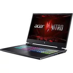 Ноутбук Ігровий ACER Nitro 17 AN17-41-R5Q0,5 7535HS la 4.55GHz,16GB,512GB,RTX 4050 6GB,DOS - мініатюра 3