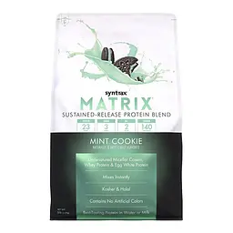 Протеїн Syntrax Matrix, 2.27 кг - М'яте печиво