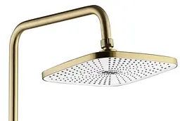 Душова система з виливом Rea Storm 2.0 brushed gold REA-P9535 - мініатюра 5