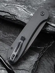 Ніж складаний туристичний Civivi Elementum Pocket, (8.9 см) 14C28N / G10 чорний - мініатюра 6