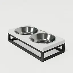 Hollky Base XS — миски на підставці для маленьких собак та котів (2 × 0,25 л) - мініатюра 7