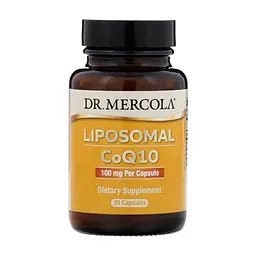 Антиоксидант Dr. Mercola Коензим Q10 ліпосомальний, 100 мг, Liposomal CoQ10, 30 капсул (MCL-01498)