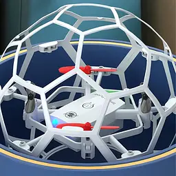 Літак на радіокеруванні SCHE L0717 Ball Drone White - мініатюра 4