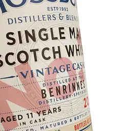 Віскі Mossburn Vintage Casks No11 Benrinnes 11 років, 55,8%, 0,7 л - мініатюра 4