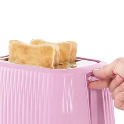 Тостер Eden 800Вт, пластик, підігрів, разморозка, малиновий Russell Hobbs kuh0014916 - мініатюра 5