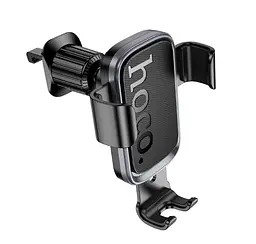 Автотримач Hoco H81 Vista Gravity Car Holder тримач телефону в авто на решітку 6.1–7" чорний - мініатюра 2