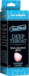 Спрей для мінету Doc Johnson GoodHead DeepThroat Spray – Cotton Candy 59 мл для глибокого мінету Doc Johnson SX1321 101232 - мініатюра 2