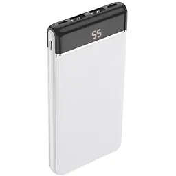 Зовнішній акумулятор (павербанк) Hoco J59 Power Bank 10000 mAh White