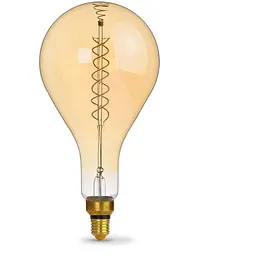 Світлодіодна лампа LED Videx Filament PS160FASD 8W E27 2200K дімерна бронза (VL-PS160FASD-08272) - мініатюра 2