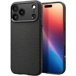 Чохол Spigen Liquid Air для Apple iPhone 17 Pro Matte Black (ACS10331) [146847] - мініатюра 3