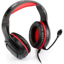 Ігрові навушники REAL-EL GDX-7590 Black/Red (EL124100050) [112557] - мініатюра 3