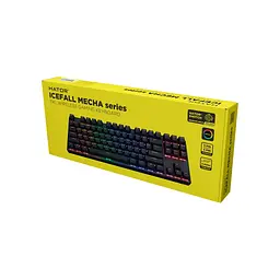 Клавіатура Hator Icefall Mecha TKL Rainbow Wireless/USB Black (HTK287UA) - мініатюра 8