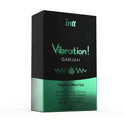 Рідкий вібратор Intt Vibration Ganjah 15 мл ефект вібрації до 30 хвилин - мініатюра 4