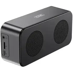 Акустична система XO F41 Mirror Clock bluetooth Speaker Чорна