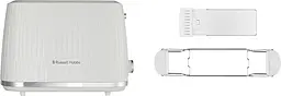 Тостер Russell Hobbs Eden 2S Toaster White 27370-56 - мініатюра 2